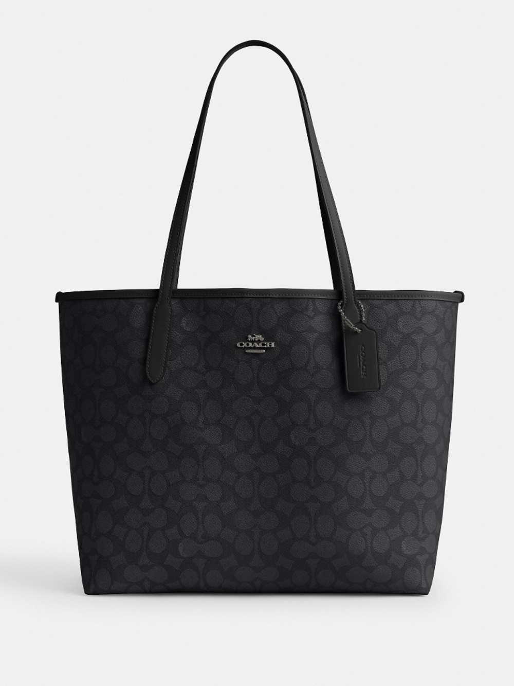 Coach Outlet City Tote Bag In Signature Canvas